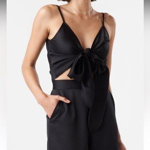 VETTA Satin Wrap Tank Small